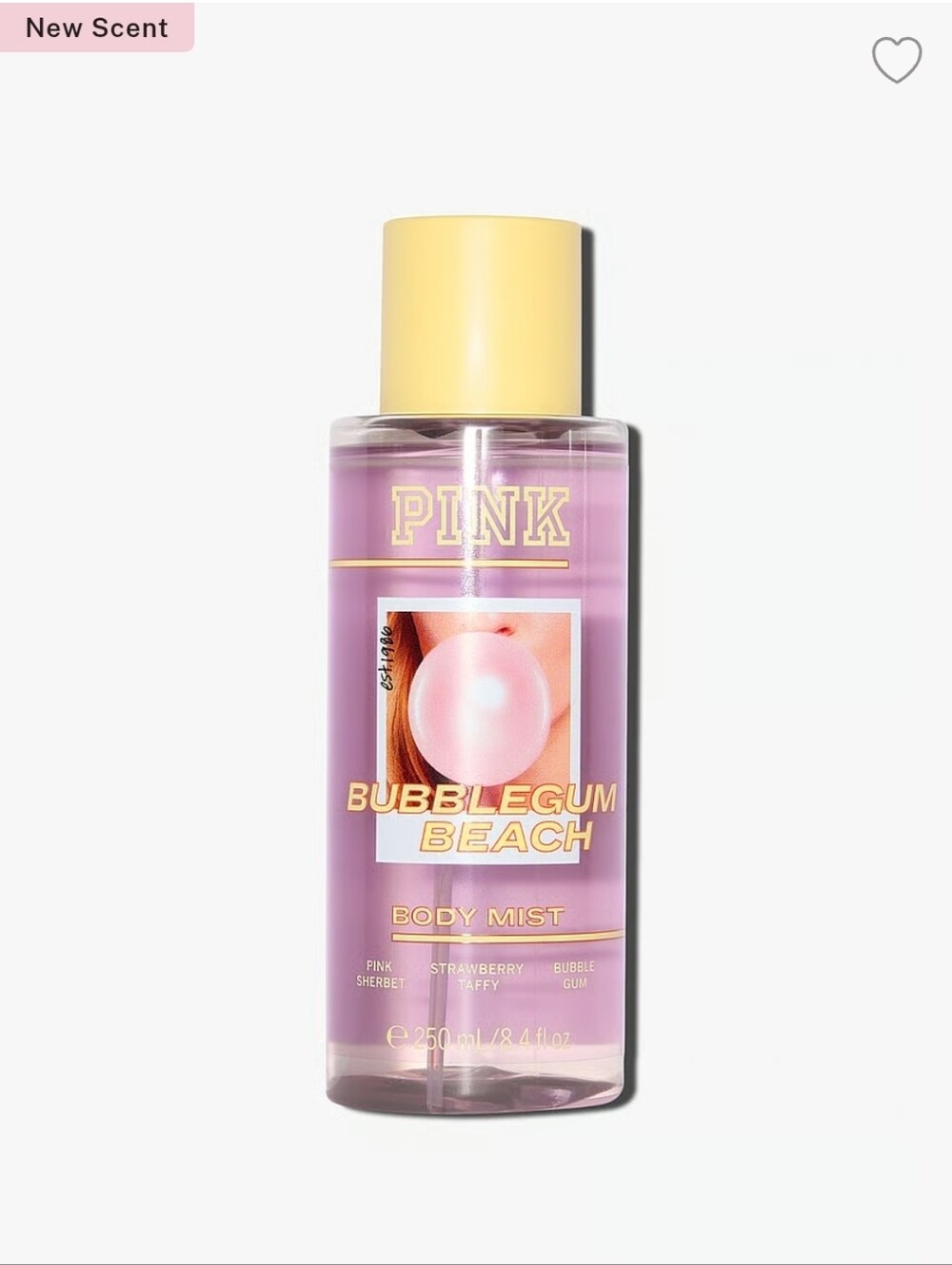 PINK Vs NiB Bubblegum Beach Body Mist